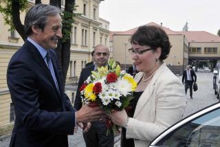 Ministryně obrany Gruzie Tinatin Chidašeli vykonala oficiální návštěvu České republiky