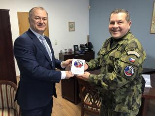 Head of the Czech Embassy met the commanders of the Czech unit in KFOR