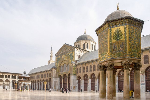 The Great Umayyad Mosque in Damascus