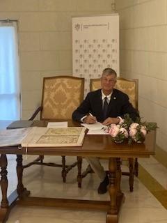 pan John Paul de Giorgio - nový honorární konzul v Maltské republice