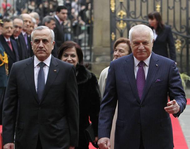President Klaus & President Sleiman
