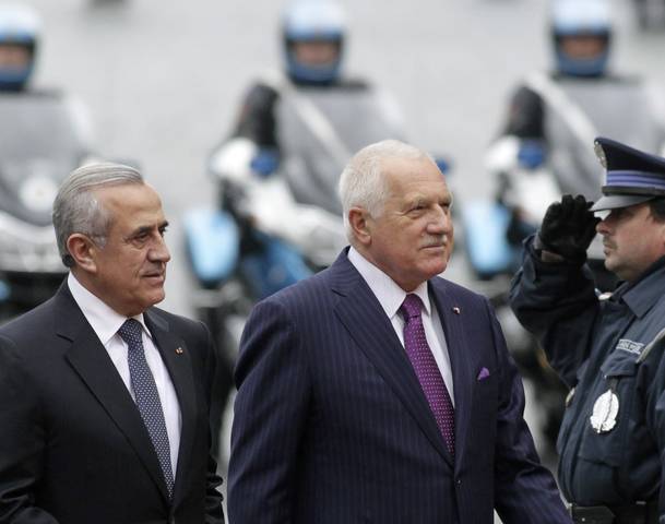 President Klaus & President Sleiman