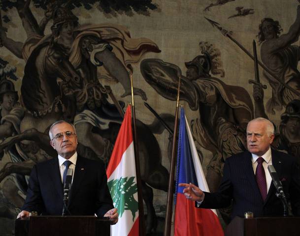 President Klaus & President Sleiman