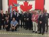Návštěva továrny MHI Aerospace Canada 