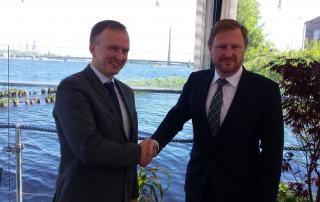 Konzultace náměstka Dürra v Lotyšsku