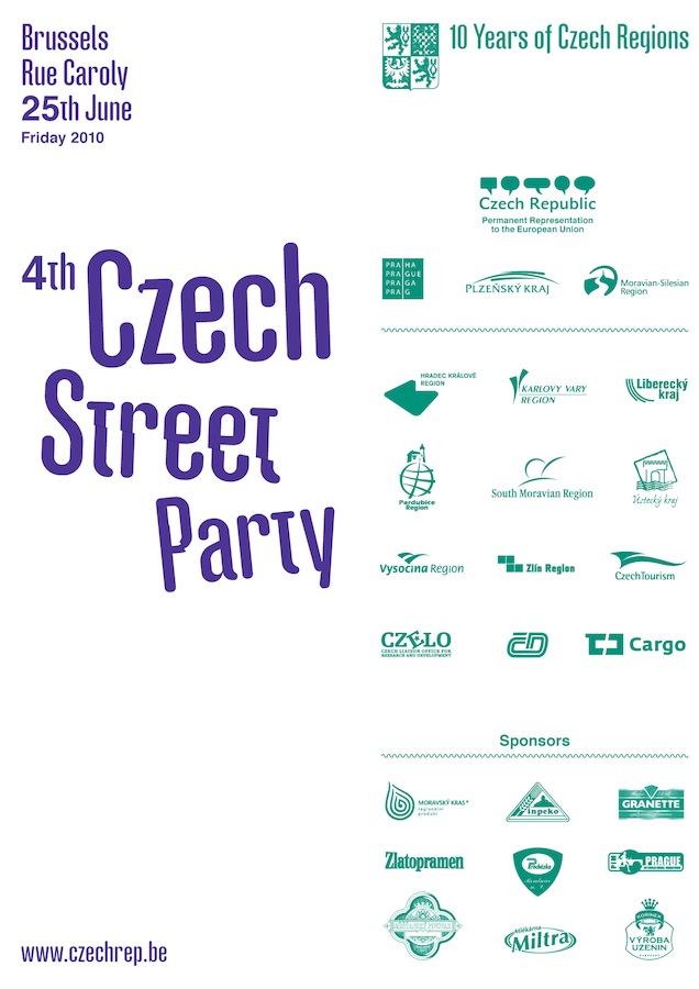 Czech Street Party 2010 - poster 2