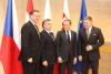 premiéři zemí Visegrádské čtyřky