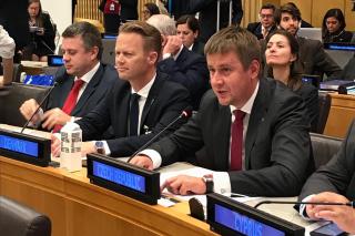 Ministr Petříček jednal v USA o svobodě médií a připomněl odkaz Václava Havla