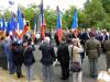 Ceremonie, památník obránci Gien. 