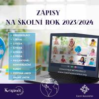 Krajánek - zápisy pro rok 2023-2024