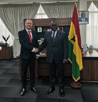 Czech Ambassador held talks with the Minister of Roads and Highways of Ghana