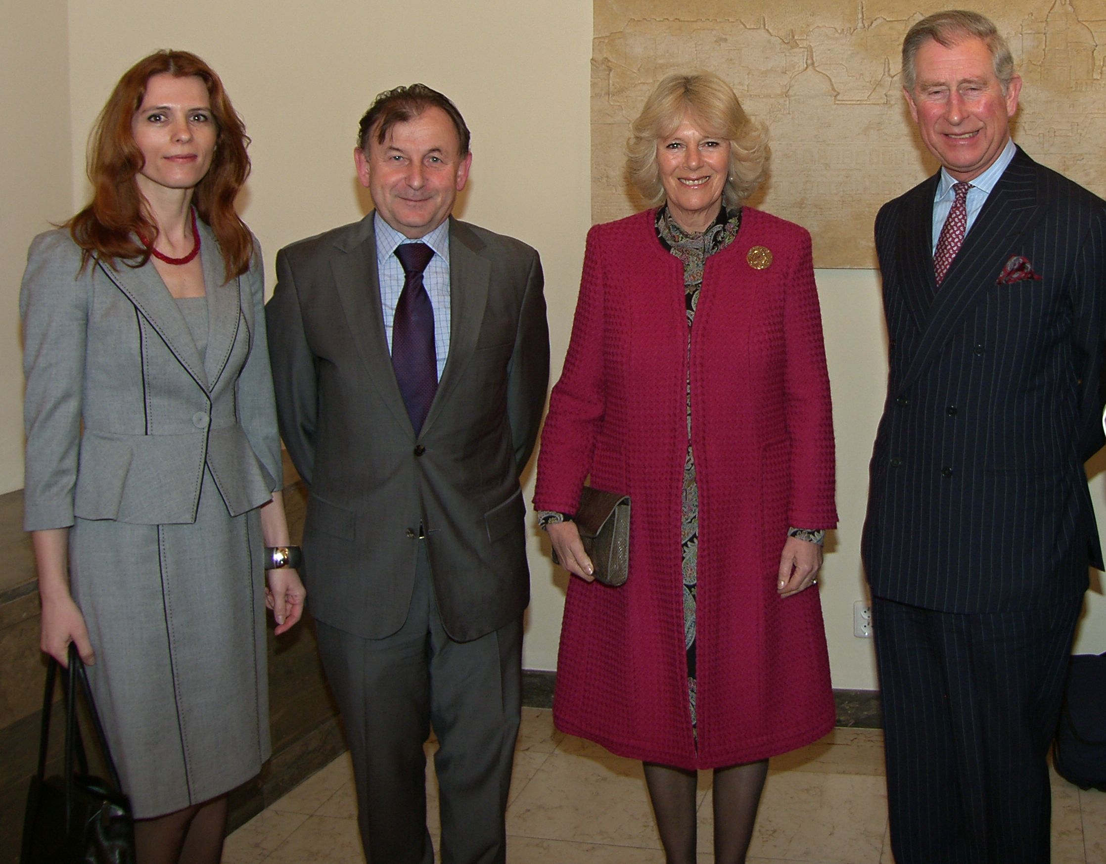 Vv. Zantovsky s choti, Camilla a Charles