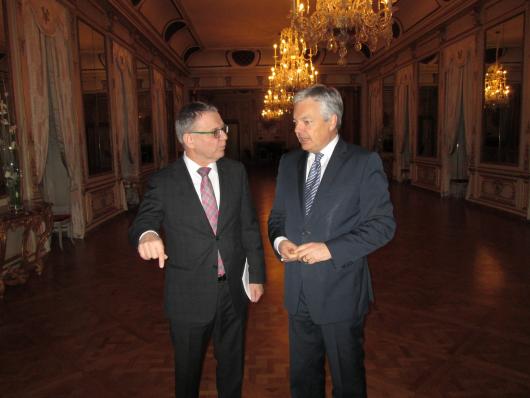 Setkání ministrů zahraničních věcí České republiky a Belgie