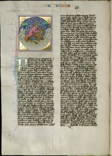 La Bible de Boskovice  est un des monuments culturel de la République tchèque, autour 1415.