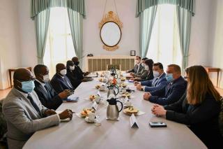 State Secretary Miloslav Stašek met with Minister of Defense of Gabon, non-permanent member of the UN Security Council
