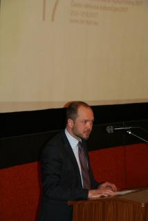 Geschäftsführer des Deutsch-Tschechischen Zukunftsfonds Tomáš Jelínek 