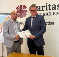 Spolupráce s Caritas Jerusalem se rozšiřuje na oblast Západního břehu Jordánu