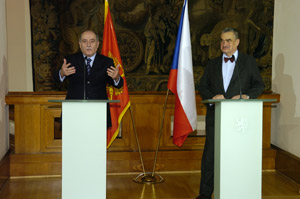 Ministr Schwarzenberg a Milan Ročen