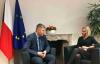 Ministr Petříček a HRVP Mogherini, Brusel, 20. 11. 2018