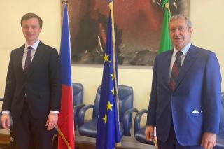 Il Vice Ministro degli Affari Esteri della Repubblica Ceca Aleš Chmelař ha visitato l’Italia