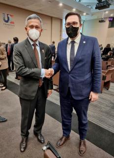 Ministr Jan Lipavský vystoupil na ministerském fóru v Paříži k Indo-Pacifiku