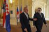 Ministr Lipavský přivítal v Praze chorvatského ministra zahraničí Grliće Radmana / Minister Lipavský Welcomed Croatian Foreign Minister Grlić Radman in Prague 