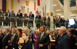 Guests of the reception on 12 March 2019