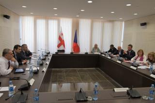 Delegation of Czech Committee on Environment of the Chamber of Deputies on a working visit to Georgia