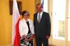 Ministr Jan Kohout a velvyslankyně Polska Grazyna Bernatowicz