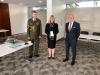Gerry Manolas at the ceremony of handing over of the Cross of Merit of the Minister of Defence of the Czech Republic