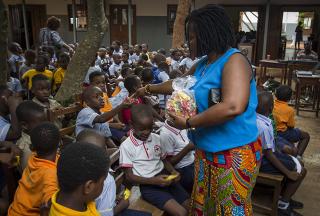 Každé dítě dostalo malou pozornost
