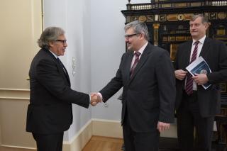 Náměstek Kolaja přijal generálního tajemníka Organizace amerických států