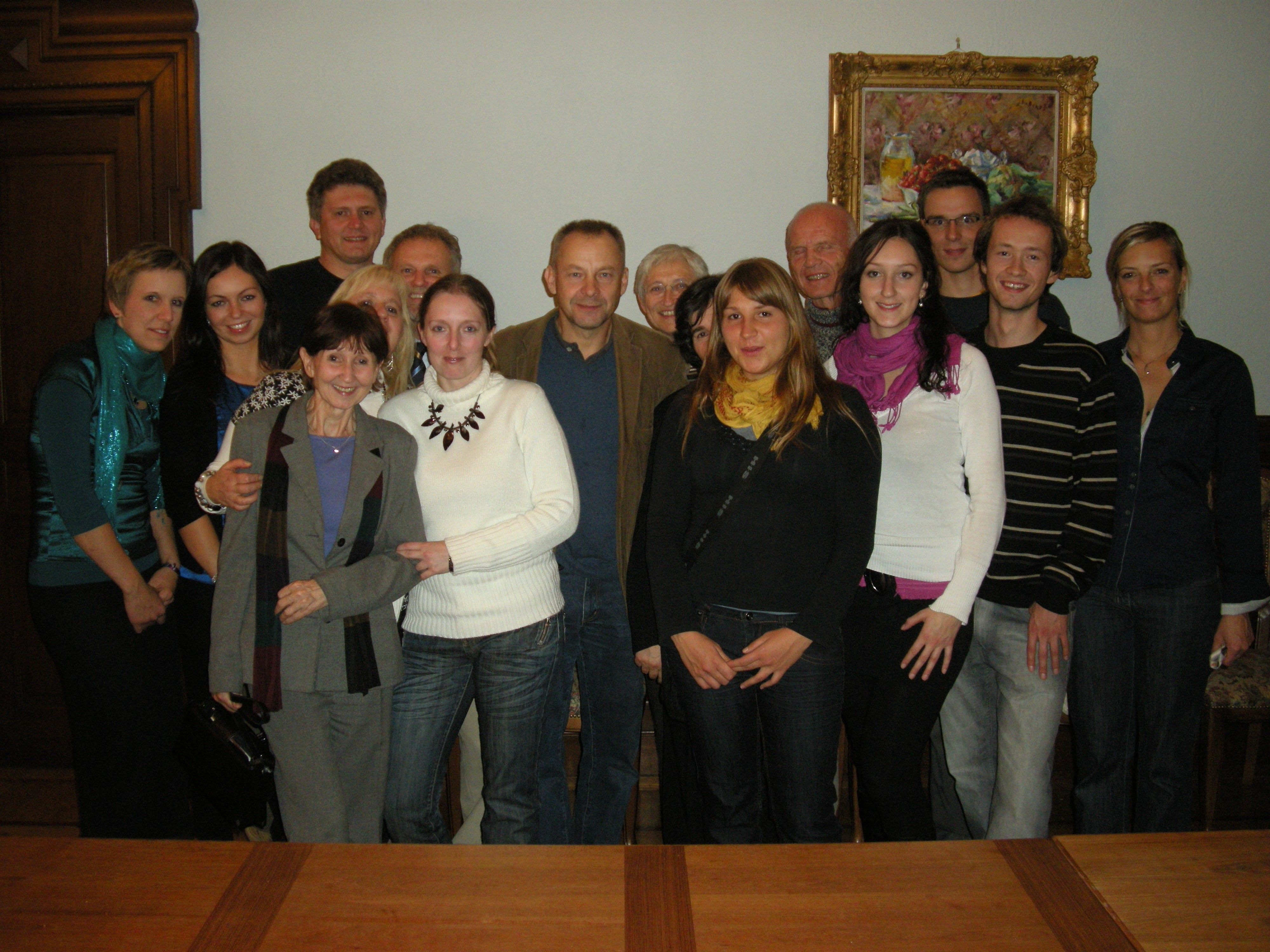 Director Václav Marhoul together with diplomats and Czech guests