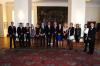 Ministr Jan Kohout a absolventi Diplomatické akademie 2013