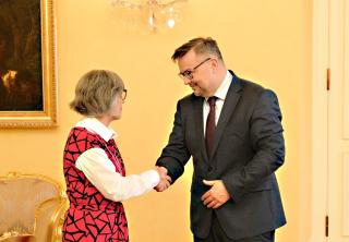 Náměstek Tlapa přijal novou velvyslankyni Brazilské federativní republiky