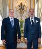 kníže Albert II. a pan velvyslanec Michal Fleischmann