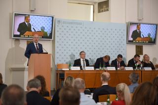 Porada ekonomických radů 2017 - projev předsedy vlády B. Sobotky 