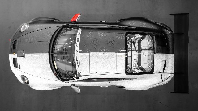 Polep Porsche z dílny Wrapstyle