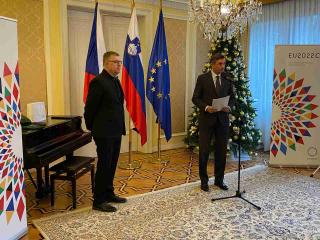 Úvodní projev slovinského prezidenta Boruta Pahora