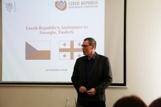 Closing ceremony of the project "Supporting Traditional Livelihood in Tusheti" funded by the Czech Development Agency