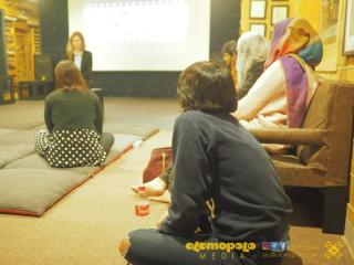 Discussion after the screening, Lahore