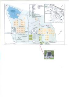 A detailed map of Brookwood Cemetary