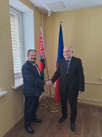 Spolupráce s židovskou obcí v Minsku