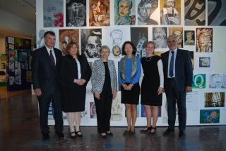    Visite du Mémorial de Lidice.    