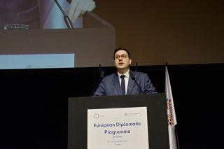 Minister of Foreign Affairs Jan Lipavsky at the EDP