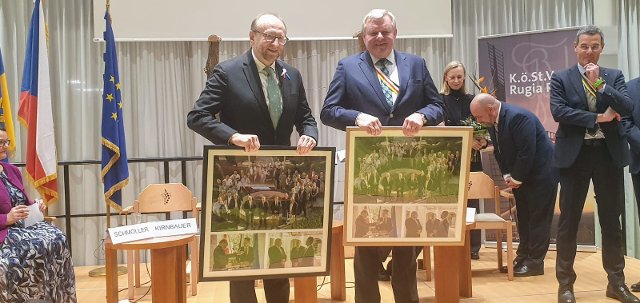 Feierveranstaltung zum 35. Jahrestag der Grenzöffnung zwischen Tschechoslowakei und Österreich