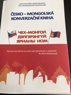 Cover of a new Czech-Mongolian conversation