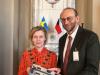 Meeting the Lord Mayor of Gothenburg Anneli Rhedin