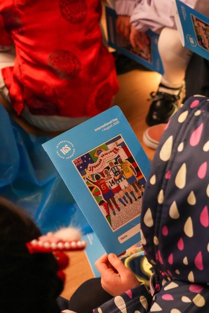 Multicultural Passport. Students received stamps after visiting each Country Room. 