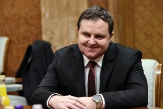 Přijetí velvyslankyně ČR a velvyslance SR u premiéra Nicolae Ciucy k legislativnímu návrhu krajanské komunity
